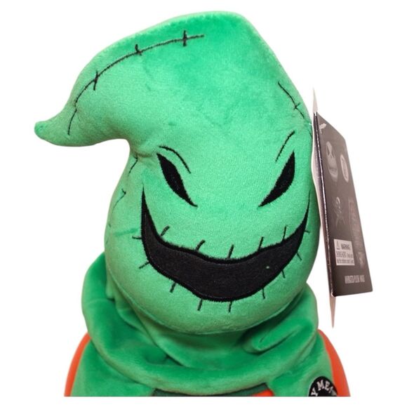 The Nightmare Before Christmas Oogie Boogie Man Pumpkin Animated Musical Plush - Picture 2 of 4